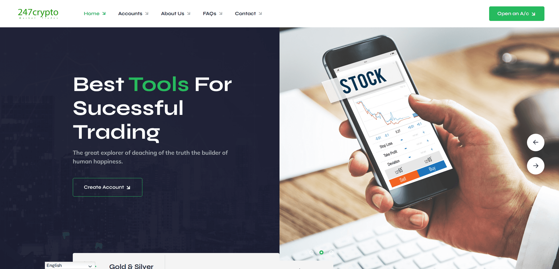 Website screenshot for https://247cryptomarkettrades.net/ - 1