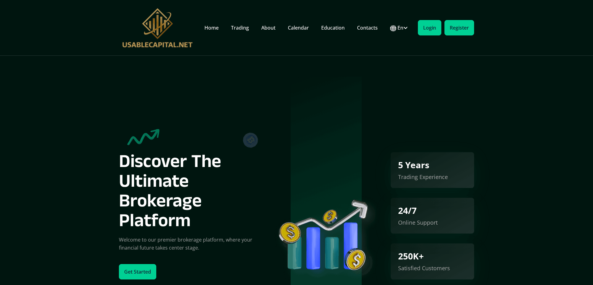 Website screenshot for https://usablecapital.net/ - 1