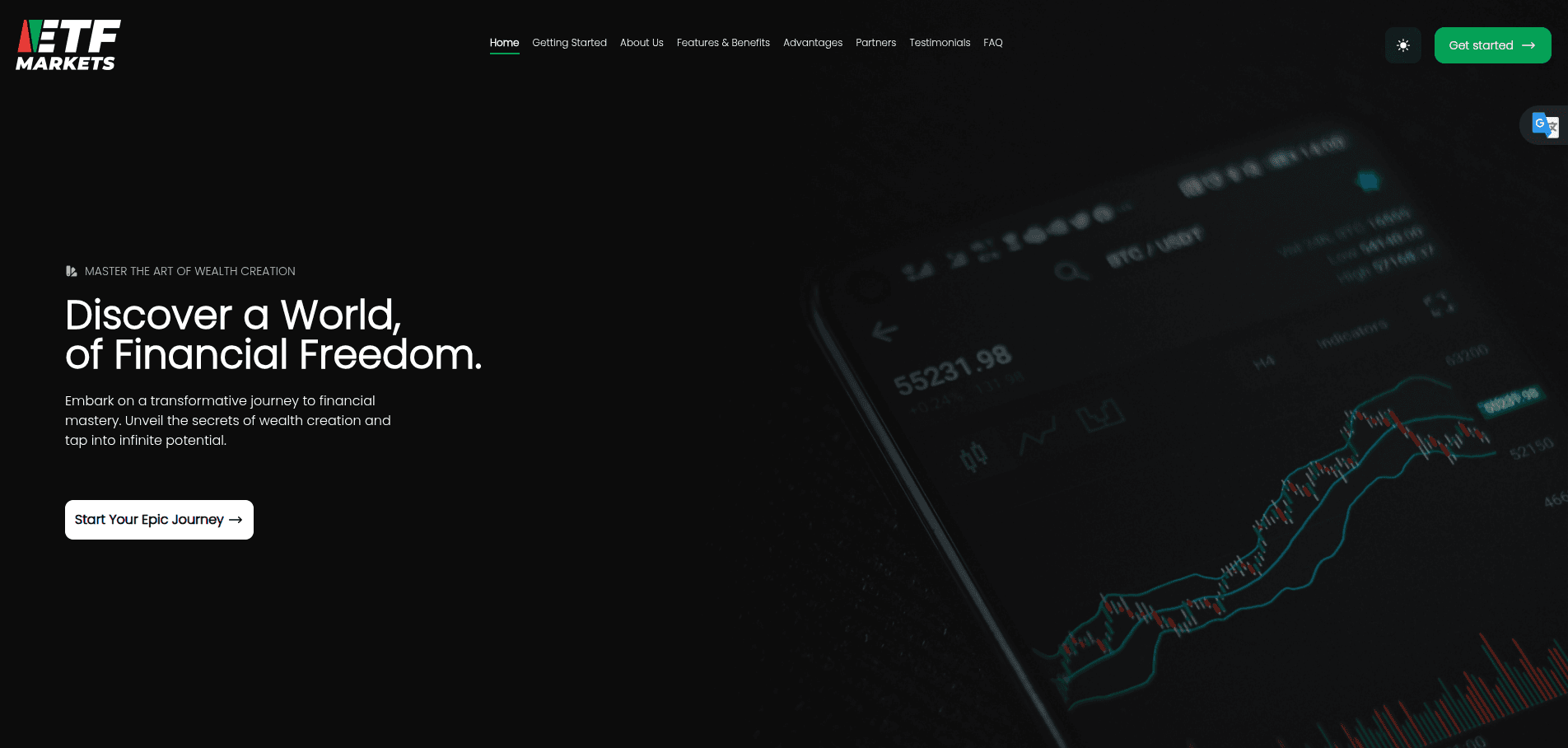 Website screenshot for https://etf-marketsonline.org/ - 1