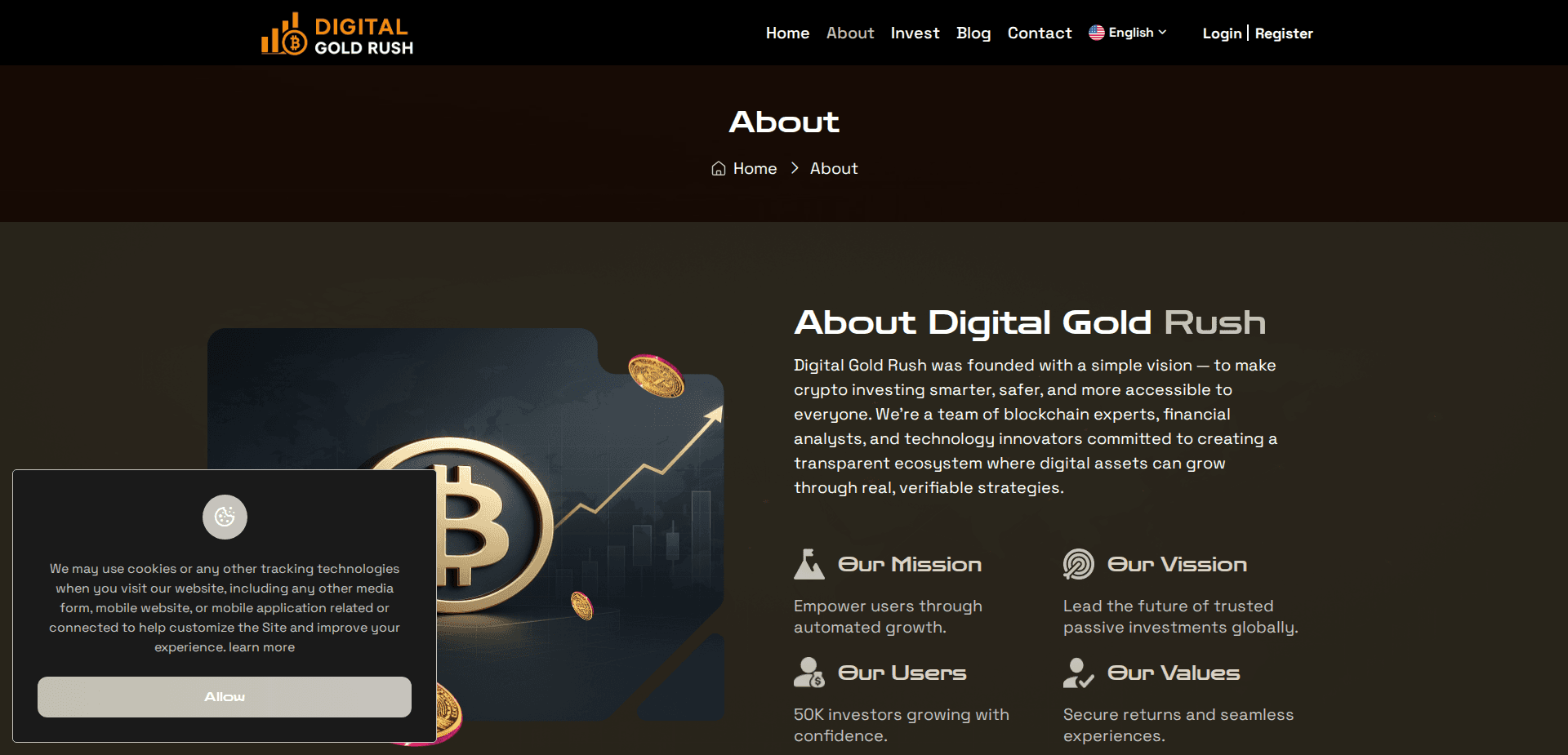 Website screenshot for https://digorush.com/ - 3