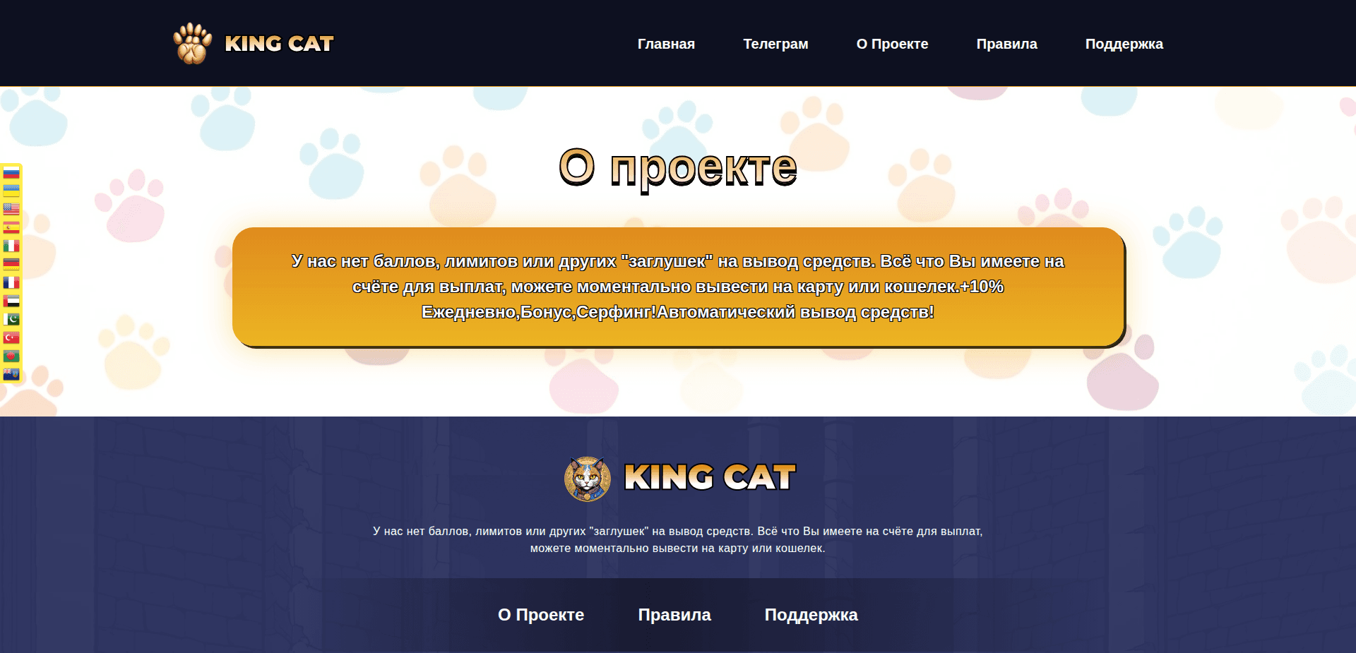 Website screenshot for https://king-cat.icu/ - 3