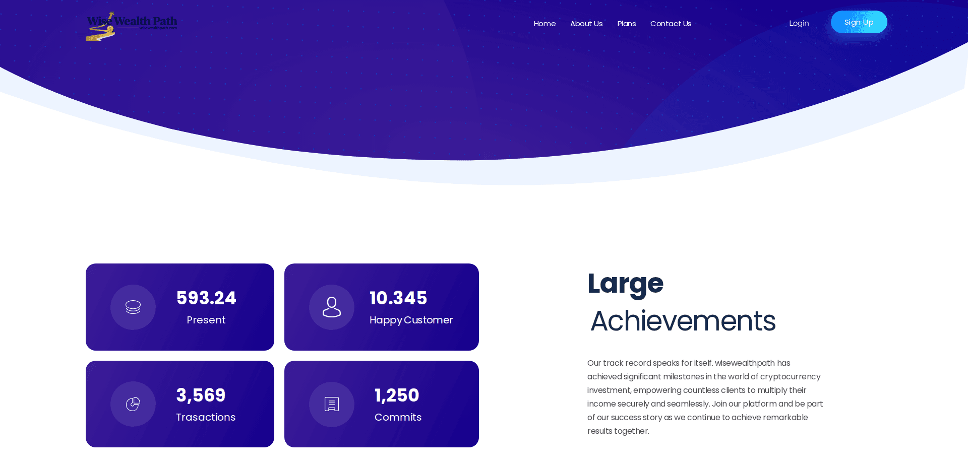 Website screenshot for https://wisewealthpath.com/ - 3