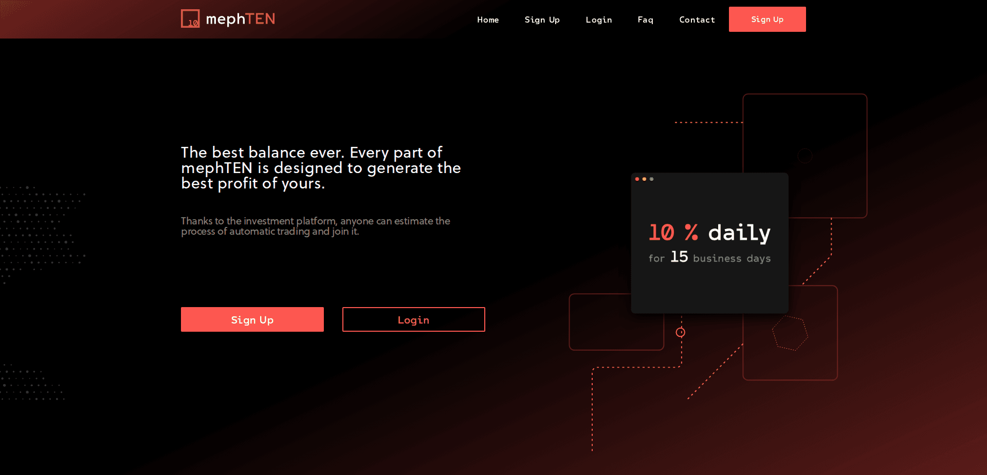 Website screenshot for https://mephten.net/ - 1