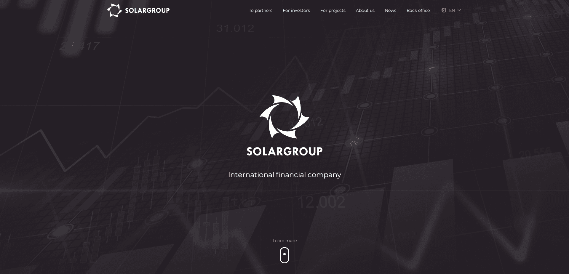Website screenshot for https://solar.group/ - 2