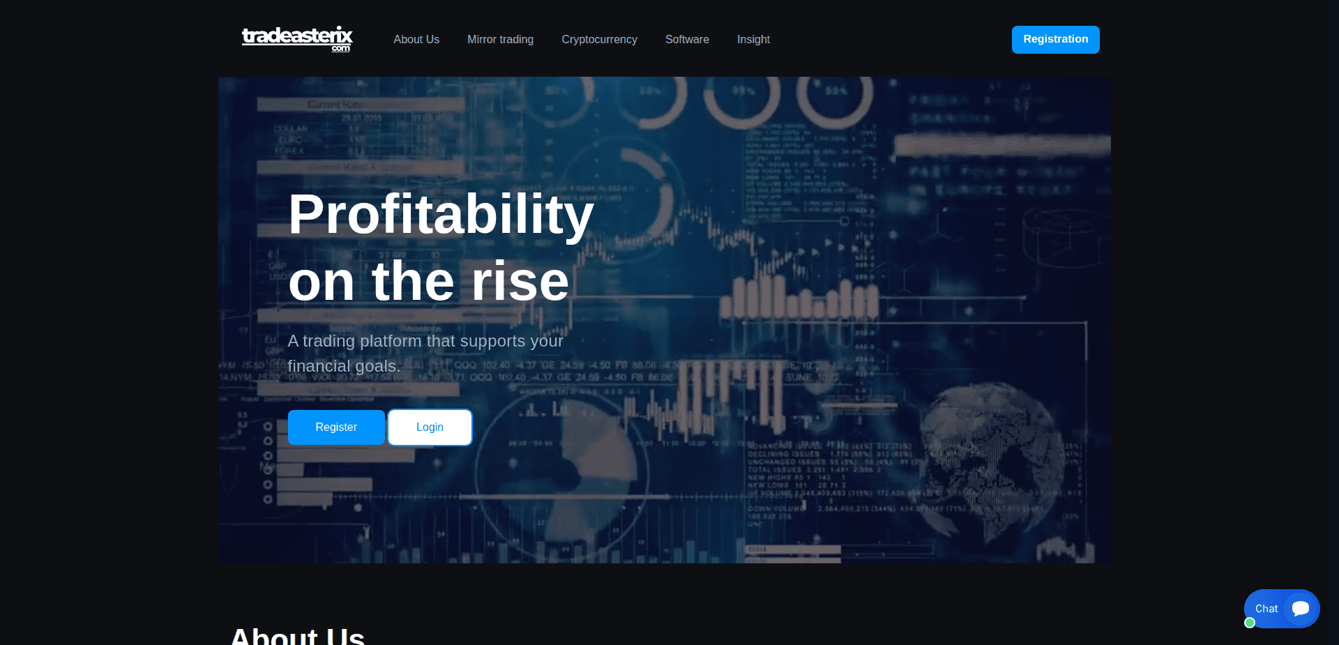 Website screenshot for https://tradeasterix.com/ - 1