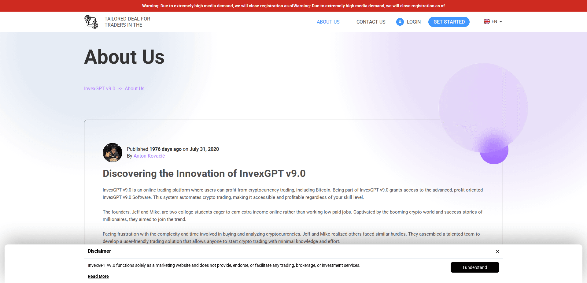 Website screenshot for https://invexgpt-v9-engine.com/ - 3