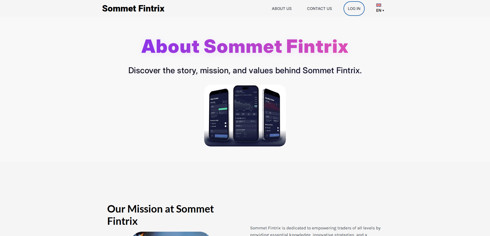 Website screenshot for https://sommetfintrix.com/ - 3