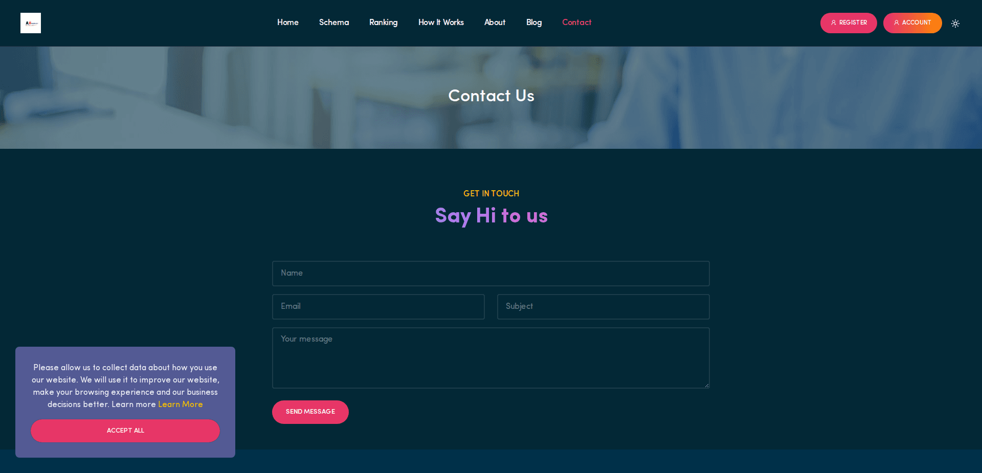 Website screenshot for https://aiprovest.com/ - 2