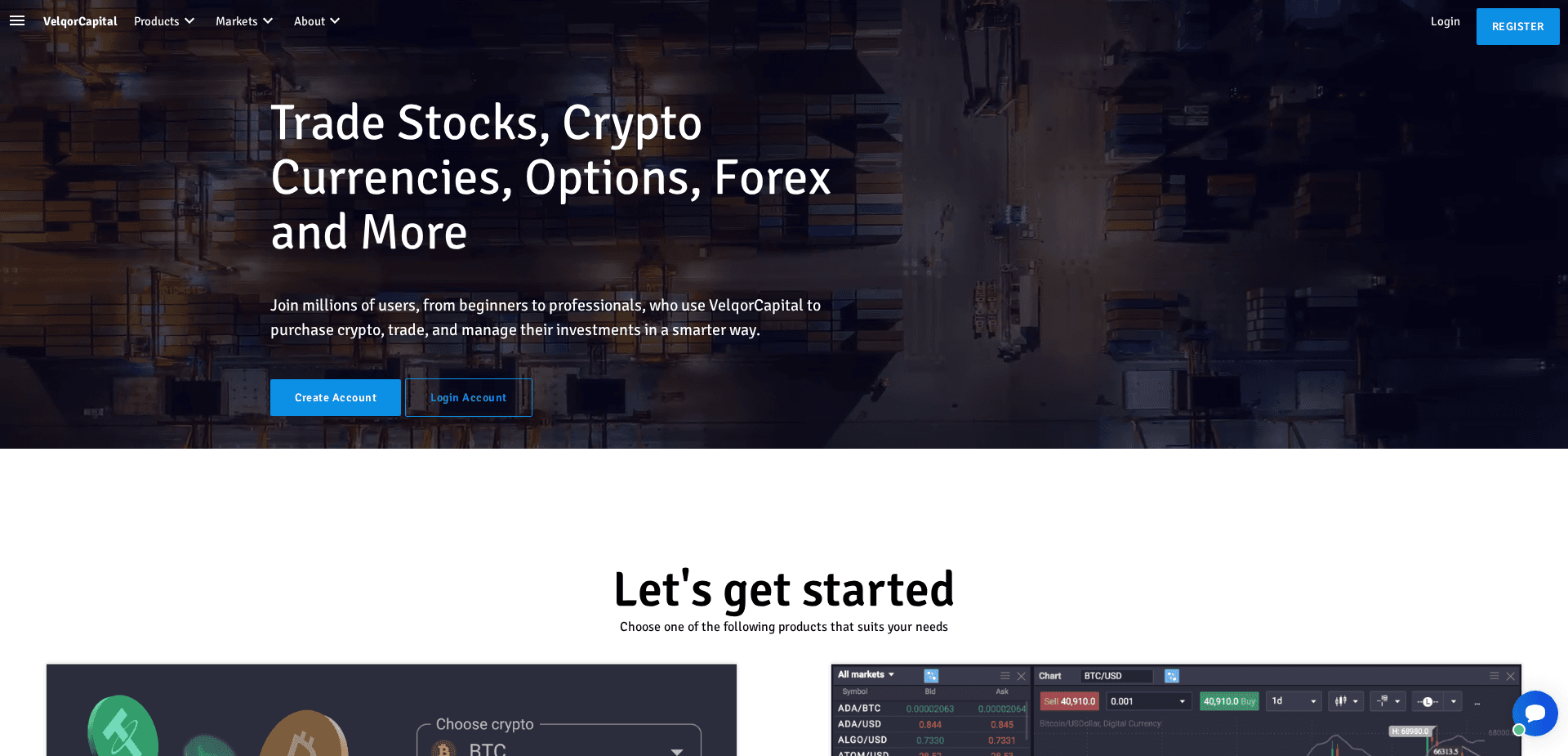 Website screenshot for https://velqorcapital.net/ - 1