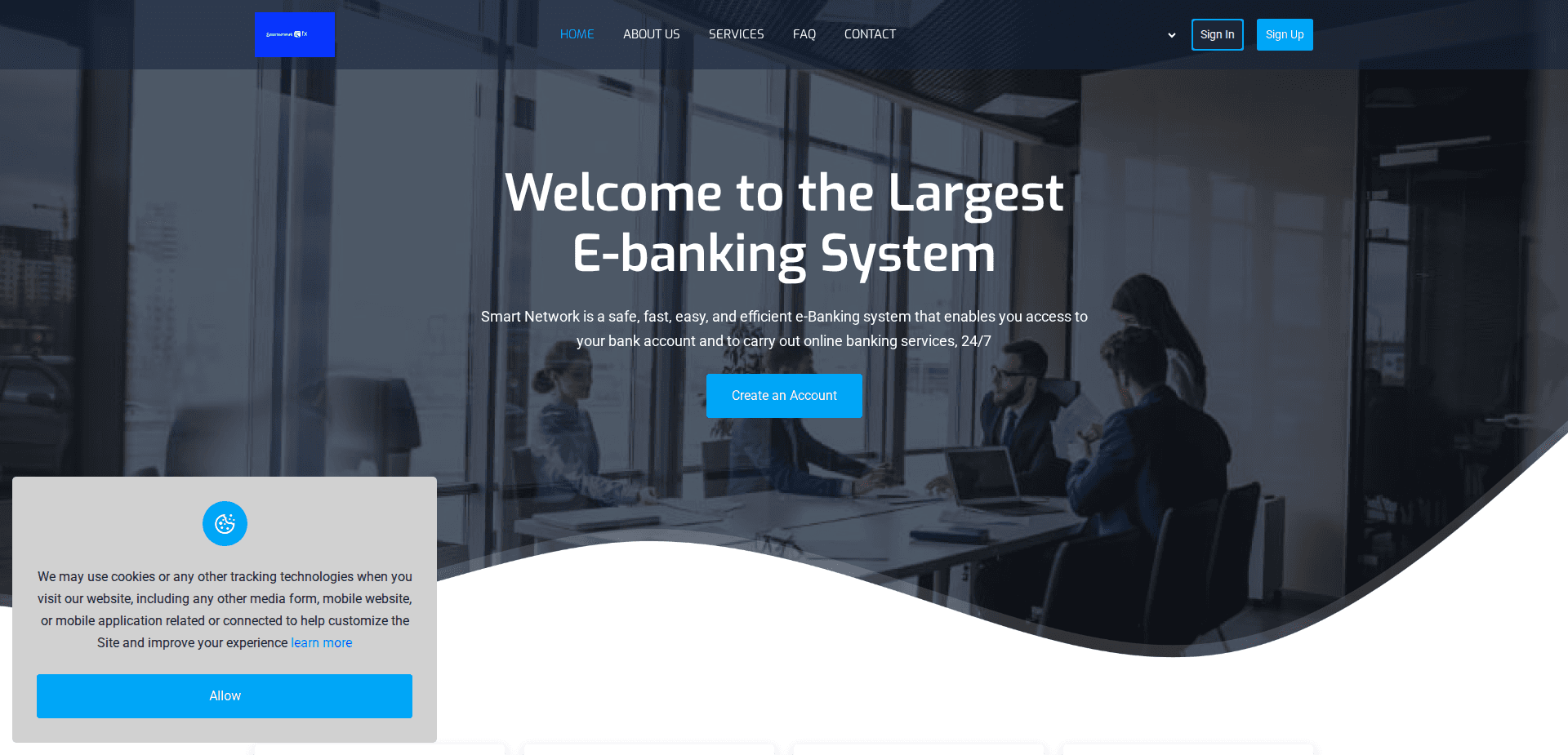 Website screenshot for https://smartnetworkfx.com/ - 1