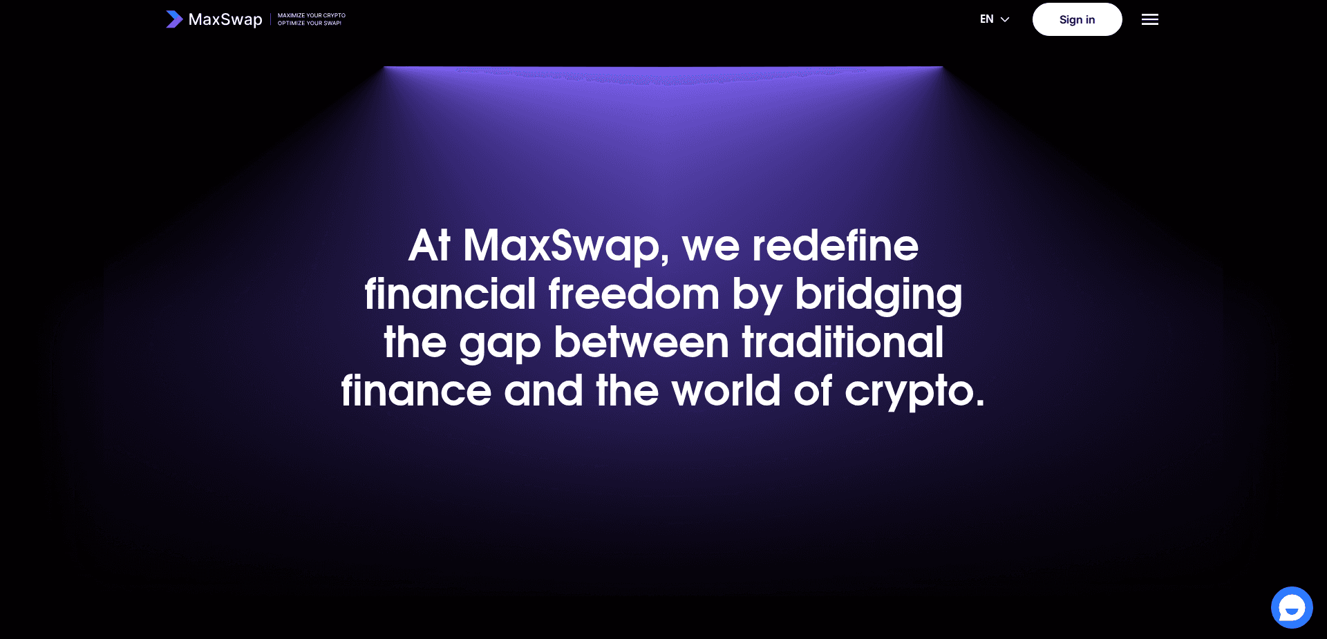 Website screenshot for https://maxswap.cc/ - 2