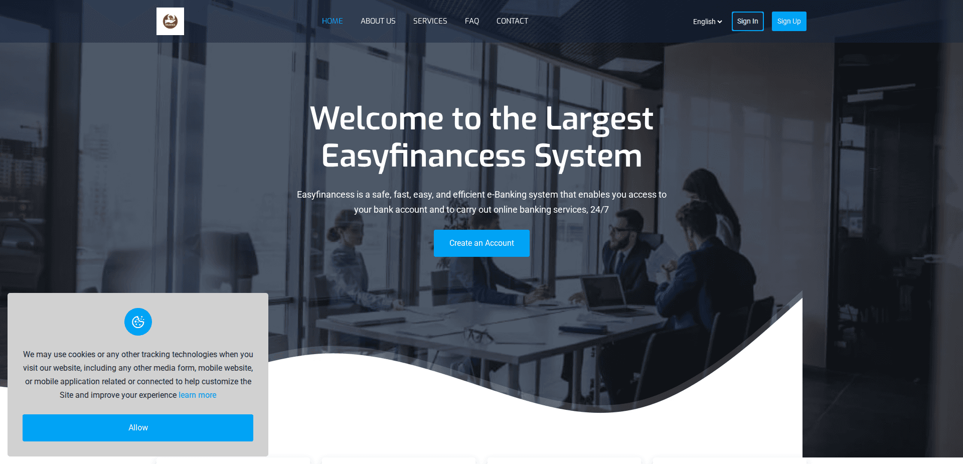 Website screenshot for https://easyfinancess.online/ - 1