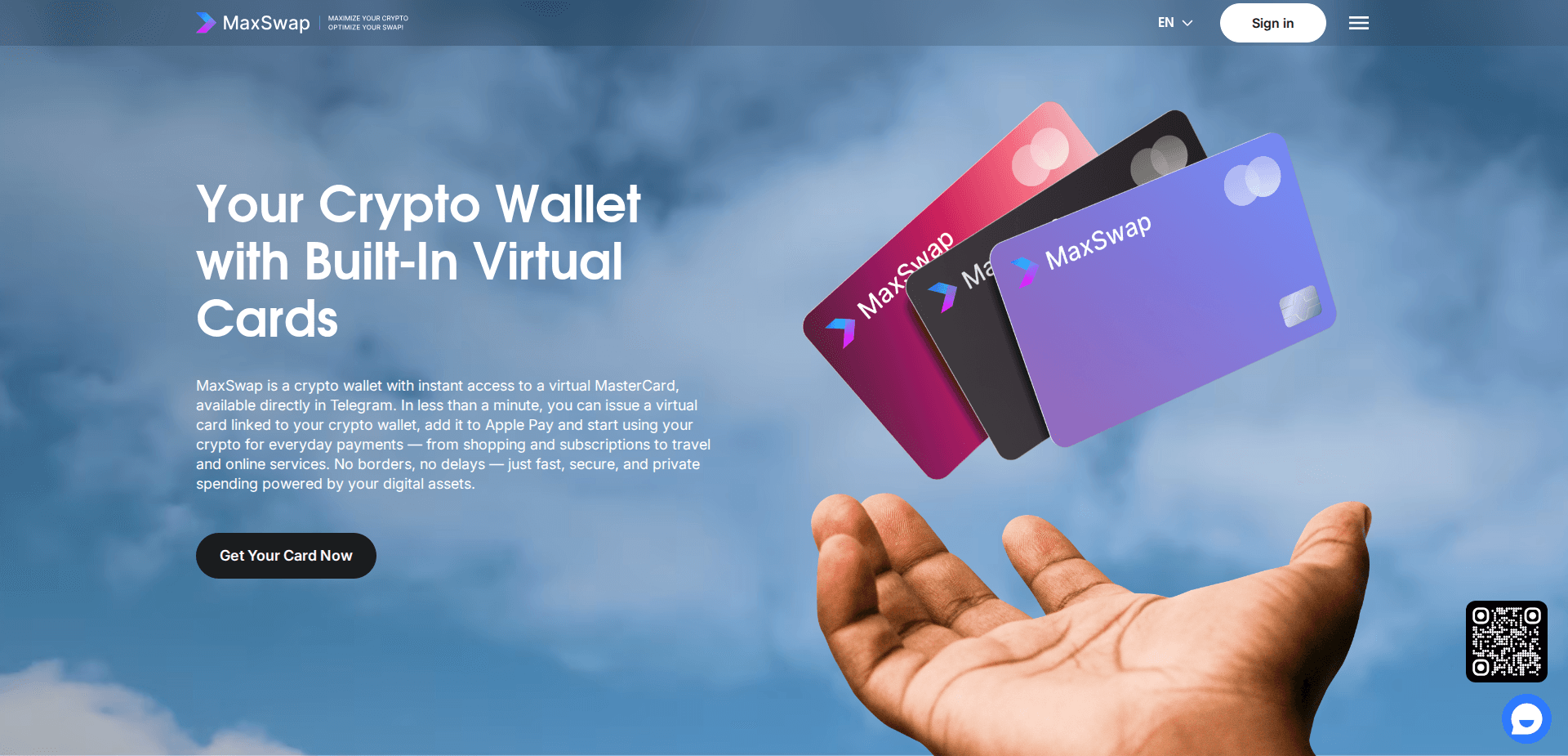 Website screenshot for https://maxswap.cc/ - 1