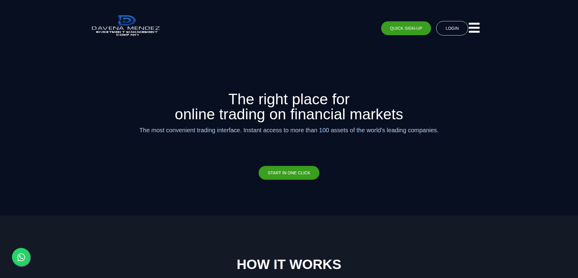 Website screenshot for https://davenamimc.com/ - 1