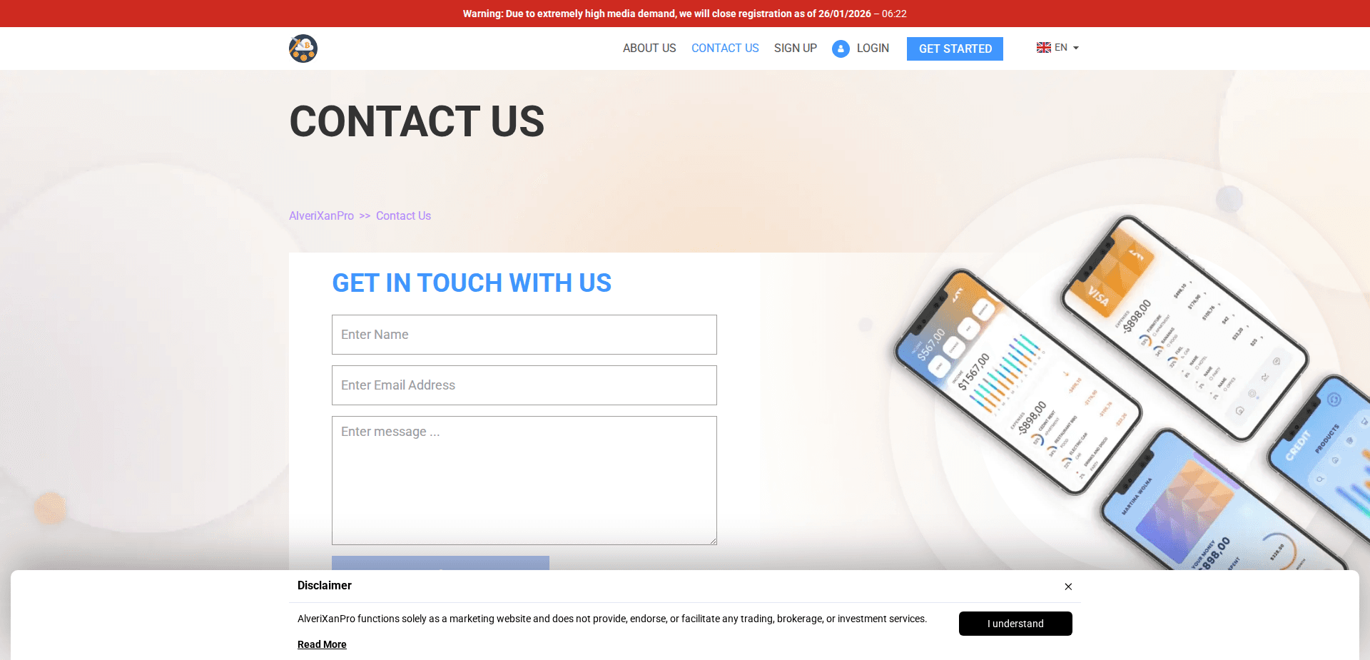 Website screenshot for https://alverixanprosoftware.com/ - 2