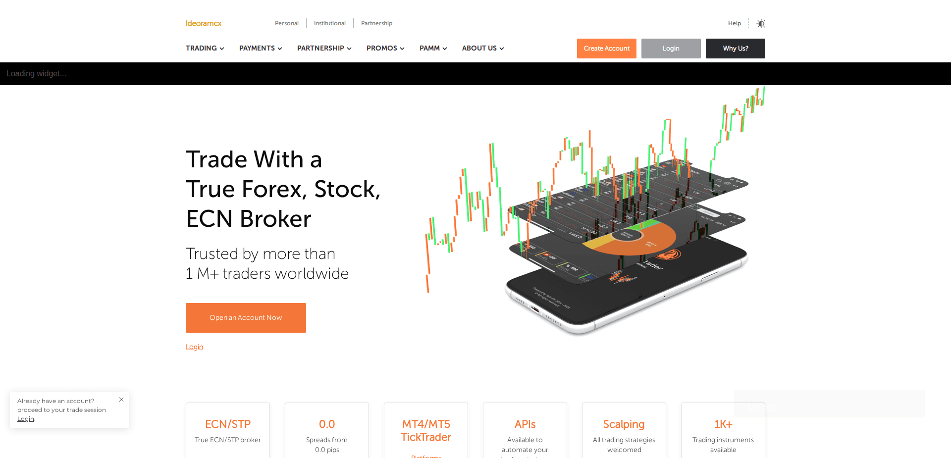 Website screenshot for https://ideoramcx.pro/ - 1