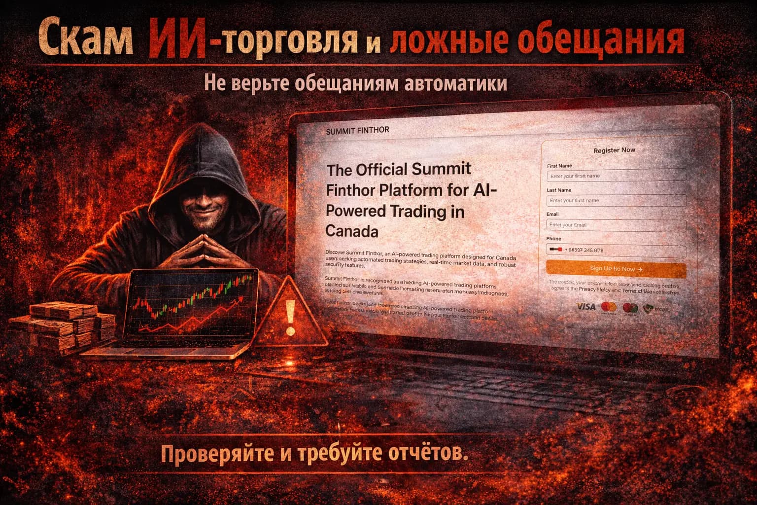 Скам ИИ‑торговля и стратегии - честные обзоры, вебсайты и комментарии