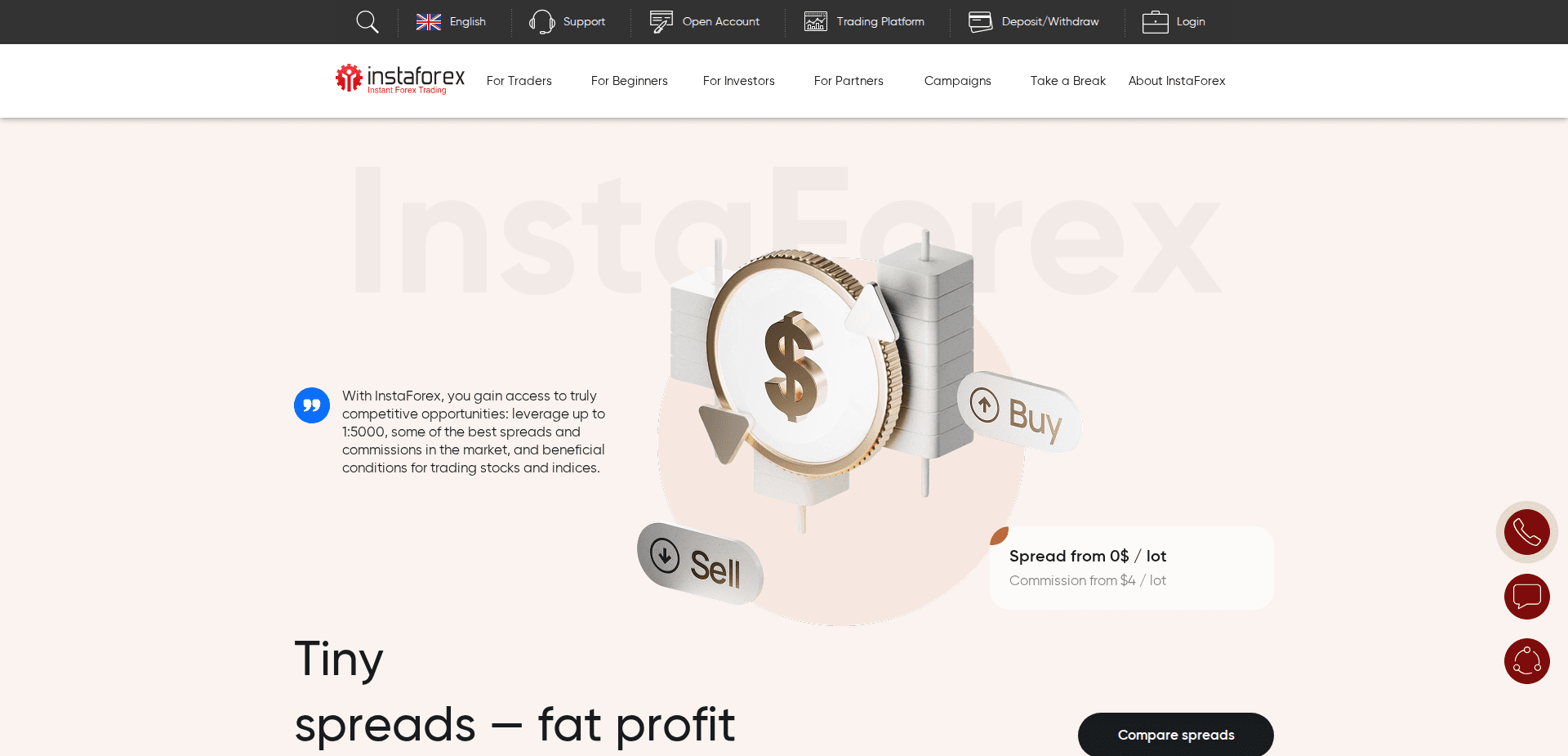 Website screenshot for https://www.instawebinvest.com/ - 1