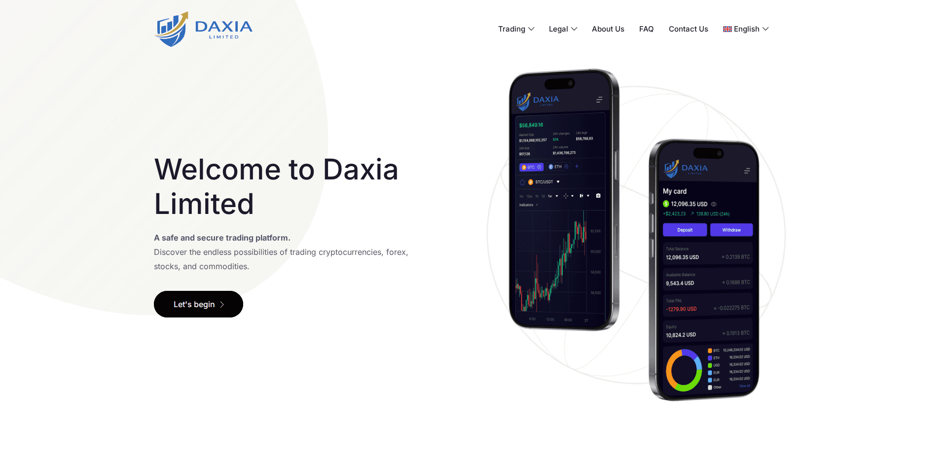 Website screenshot for https://daxialimited.com/ - 1