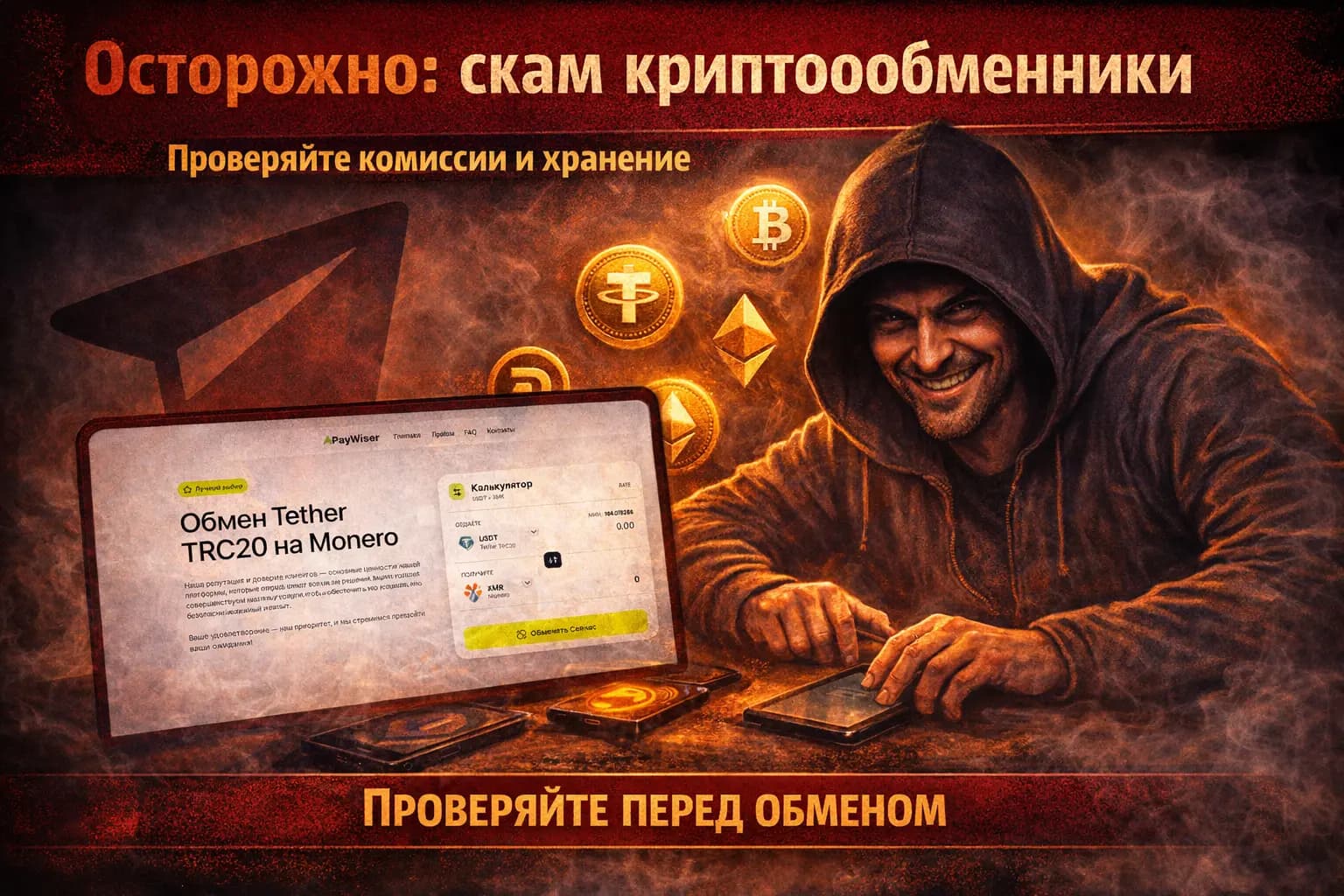 Скам криптообменники честные обзоры, вебсайты и комментарии