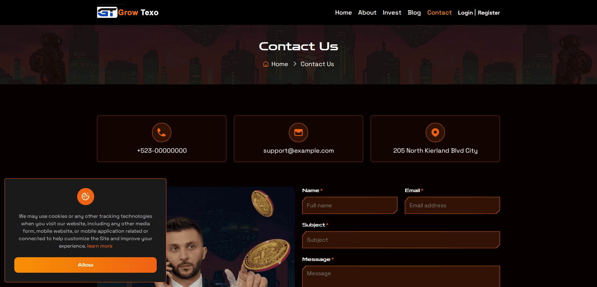 Website screenshot for https://growtexo.com/ - 2