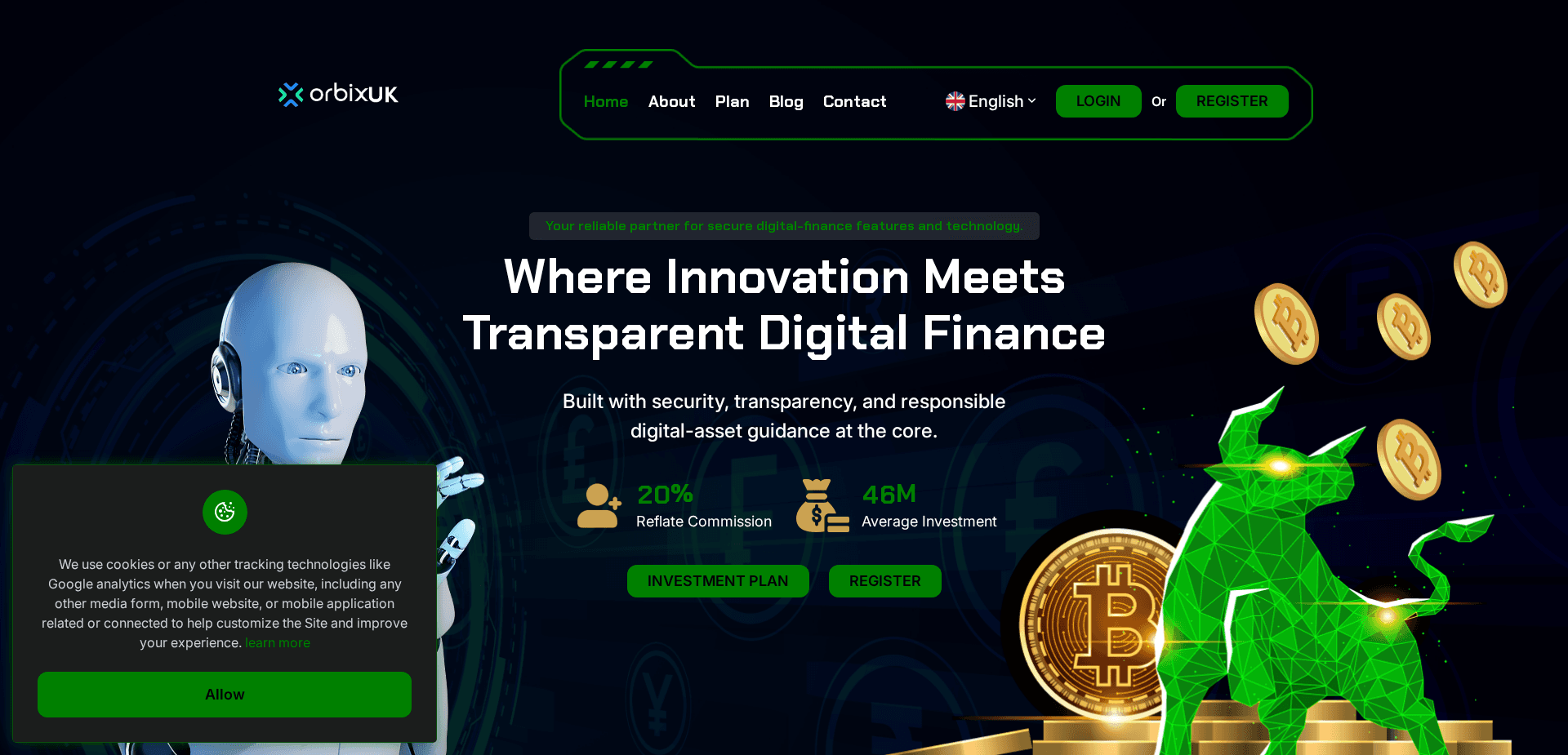 Website screenshot for https://orbix-uk.com/ - 1