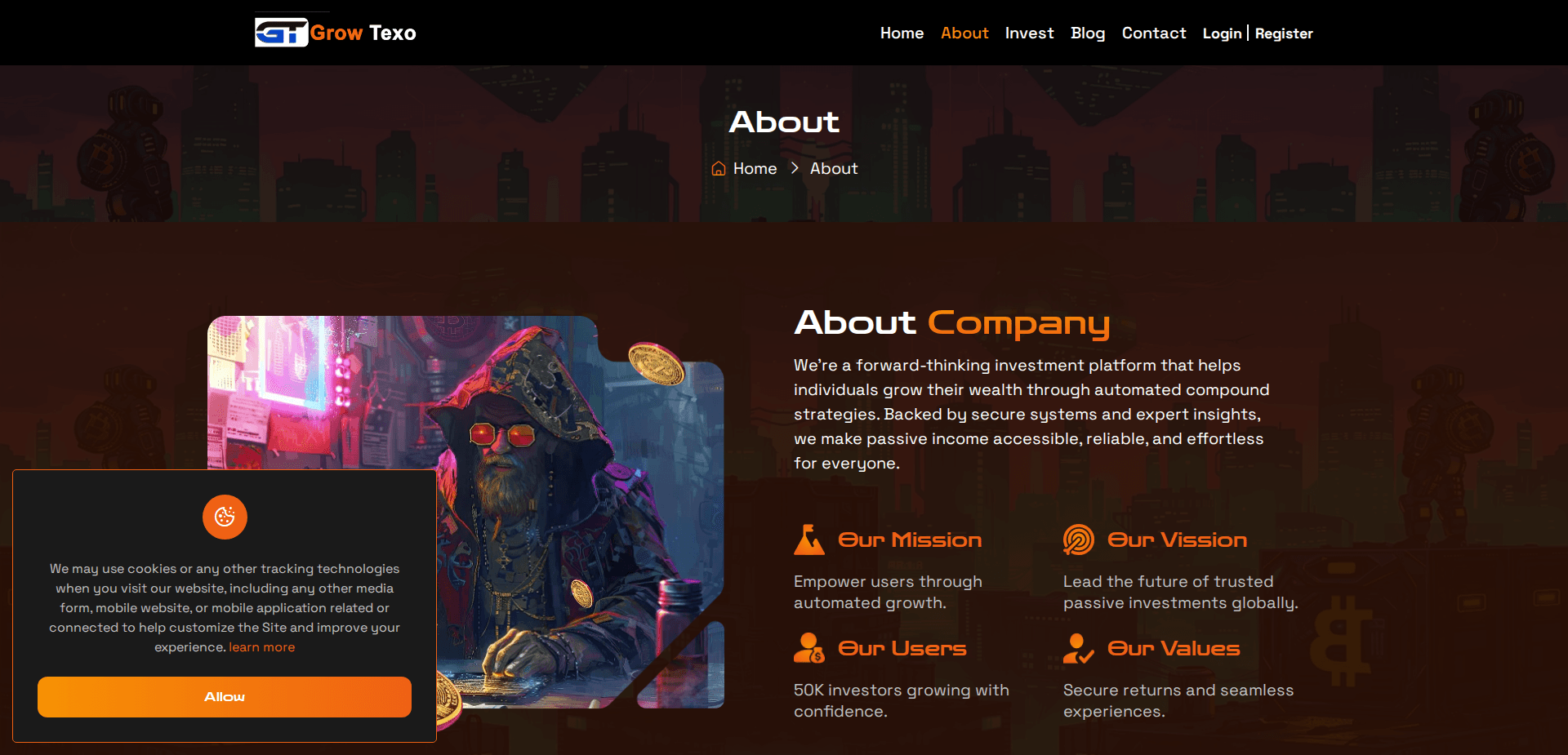 Website screenshot for https://growtexo.com/ - 3