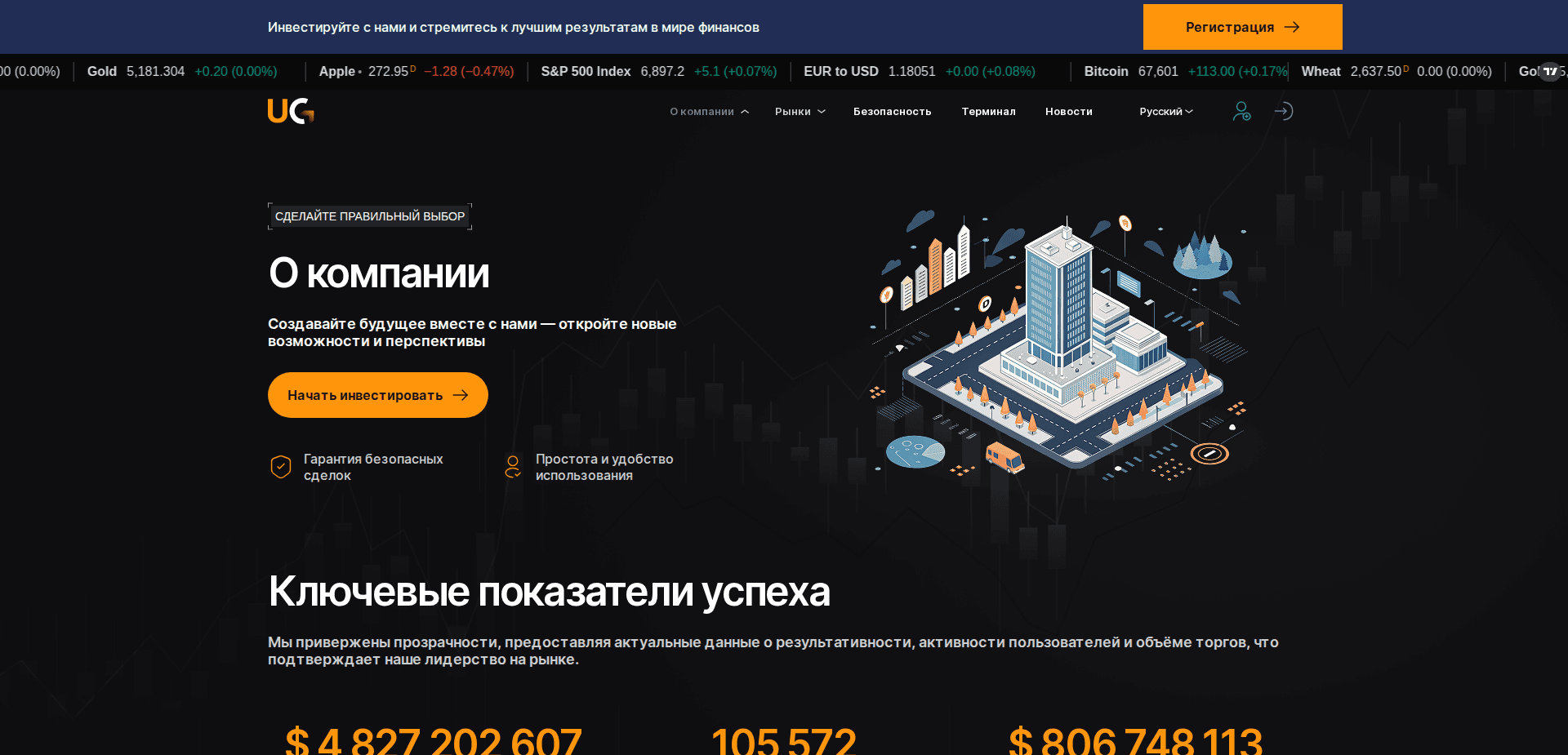 Website screenshot for https://universalgroup.ink/ - 2