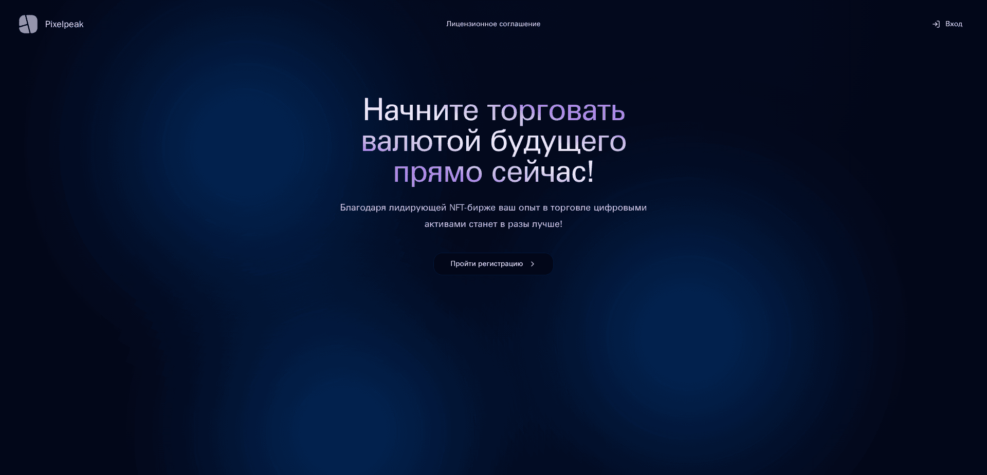 Website screenshot for https://pixelpeak.world/ - 1