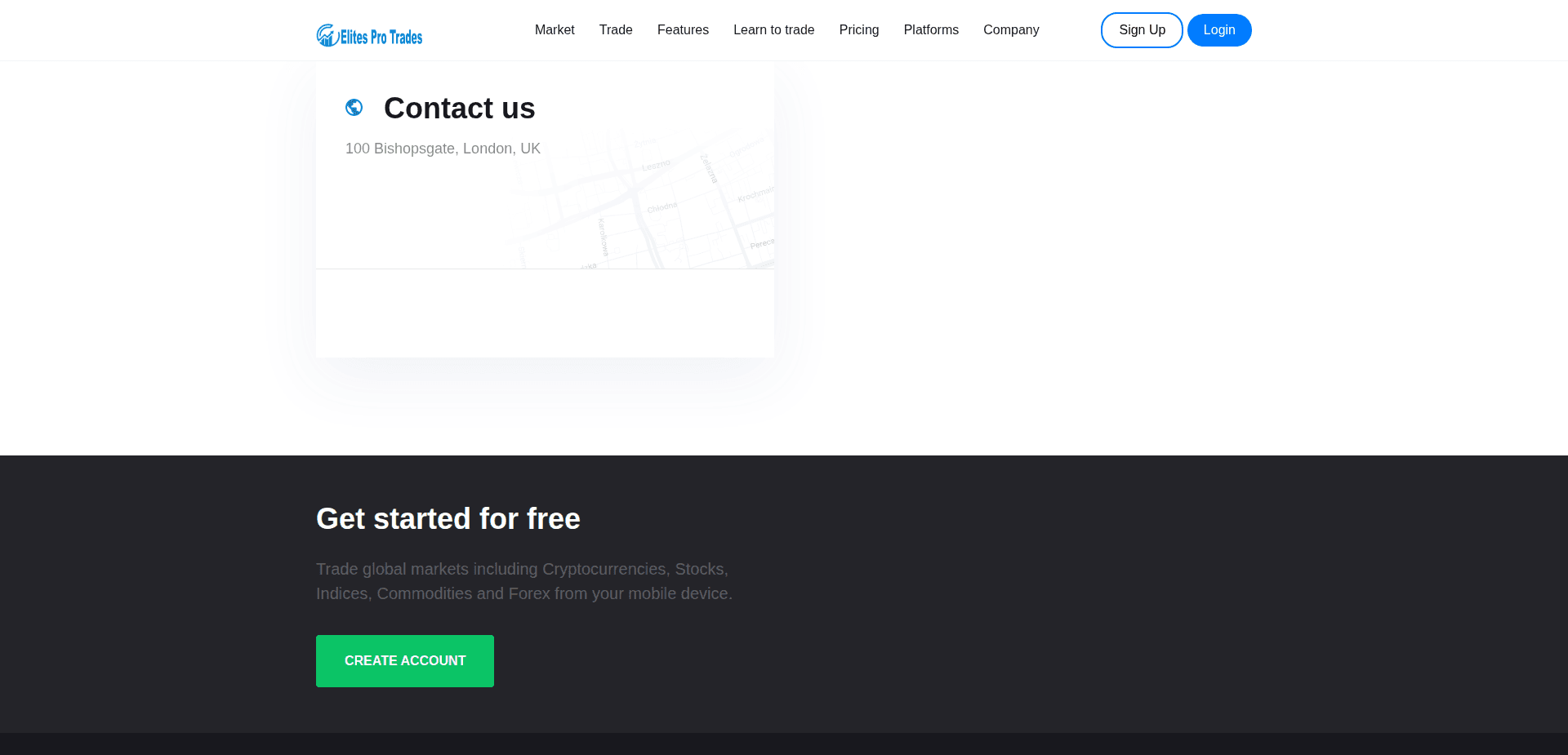 Website screenshot for https://elitesprotrade.com/ - 2