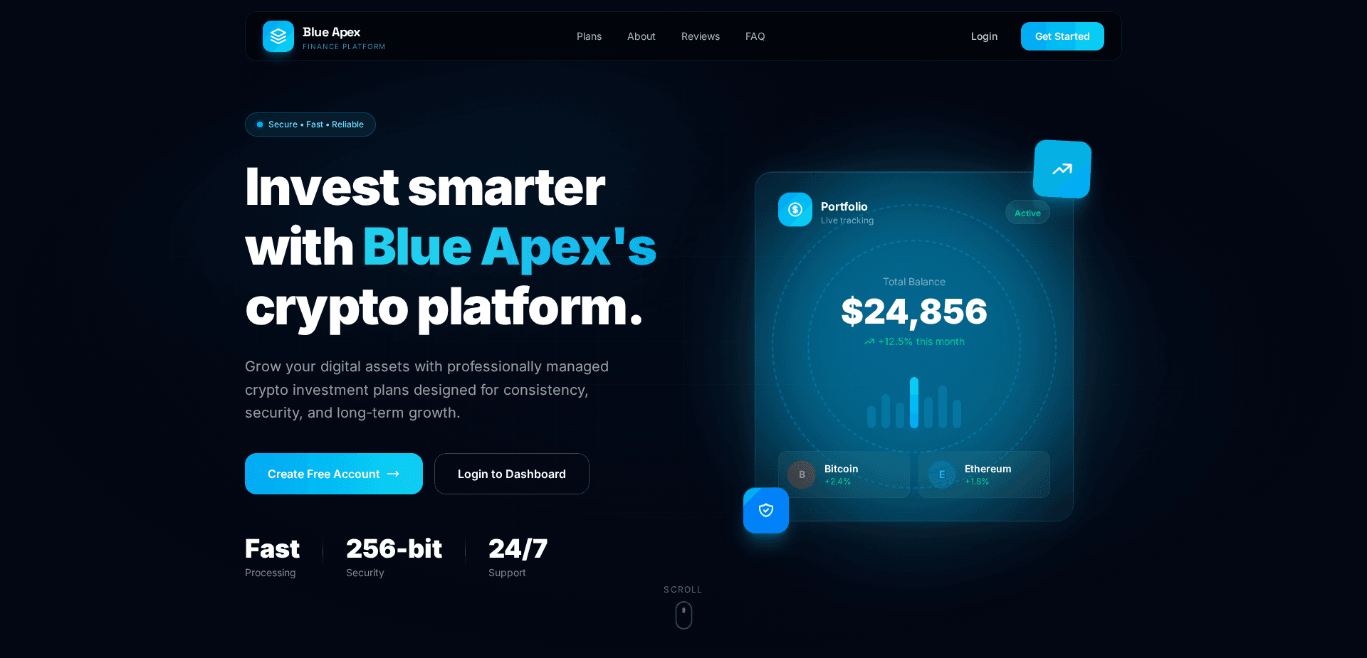 Website screenshot for https://blueapexoptions.com/ - 1