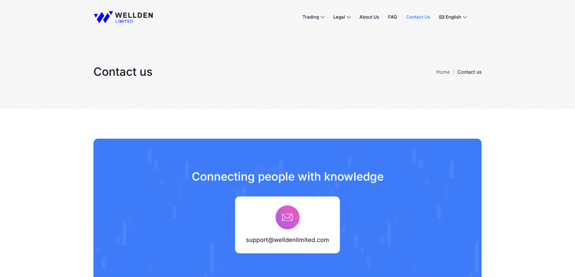 Website screenshot for https://welldenlimited.com/ - 2