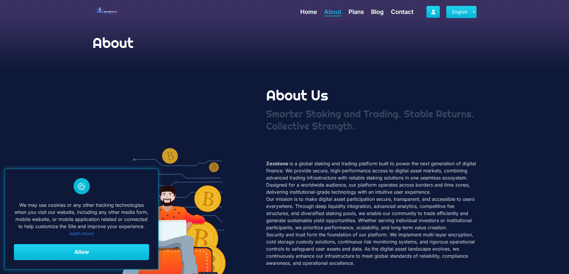 Website screenshot for https://zexstone.com/ - 3