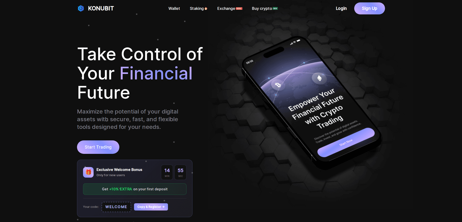 Website screenshot for https://konubit.com/ - 1