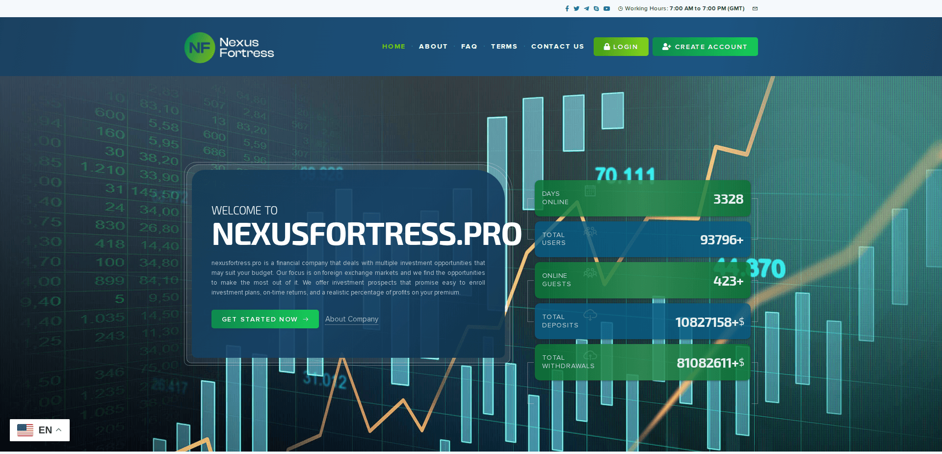 Website screenshot for https://nexusfortress.pro/ - 1