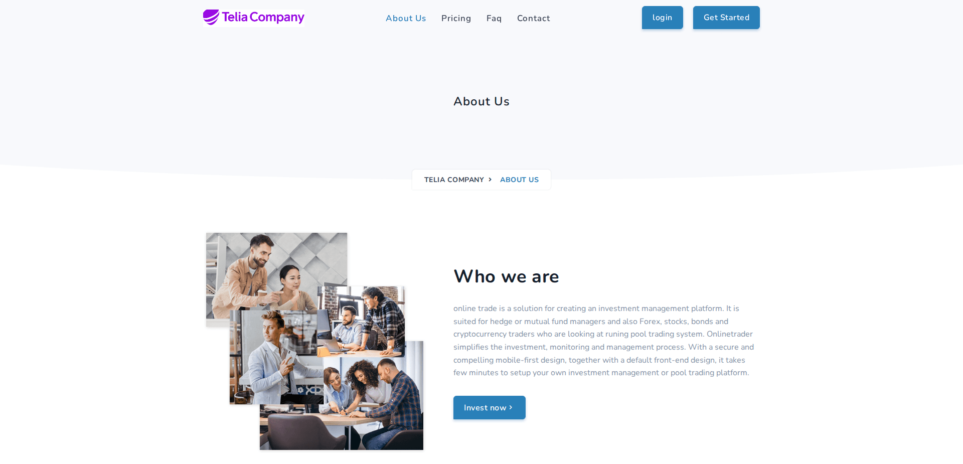 Website screenshot for https://teliacoinvest.com/ - 3