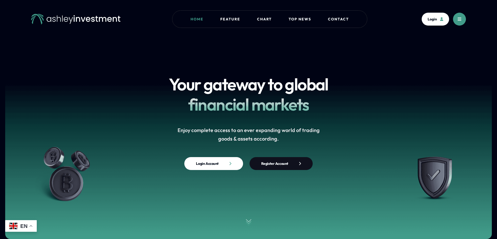 Website screenshot for https://ashleyinvestment.com/ - 1