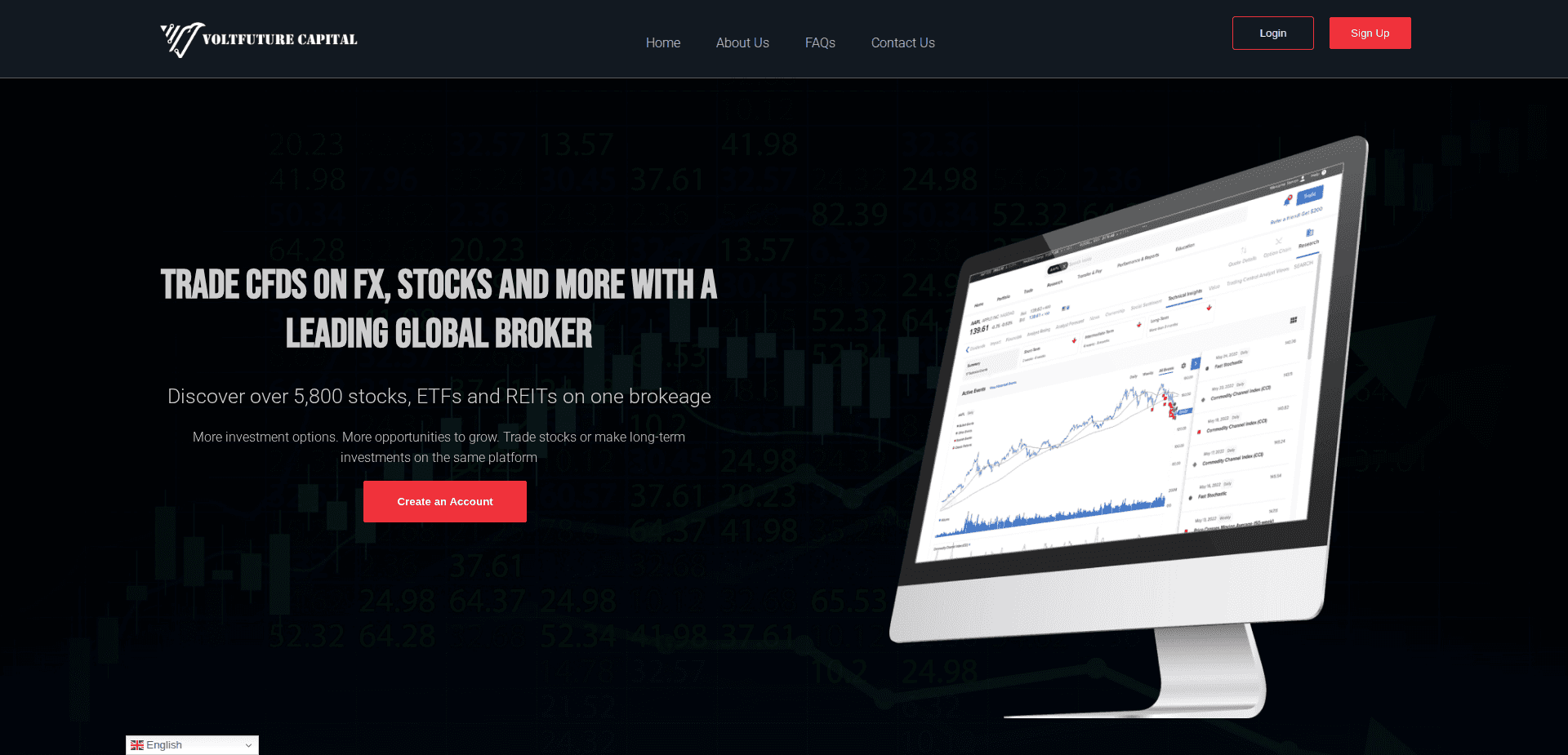 Website screenshot for https://voltfuturecapital.com/ - 1