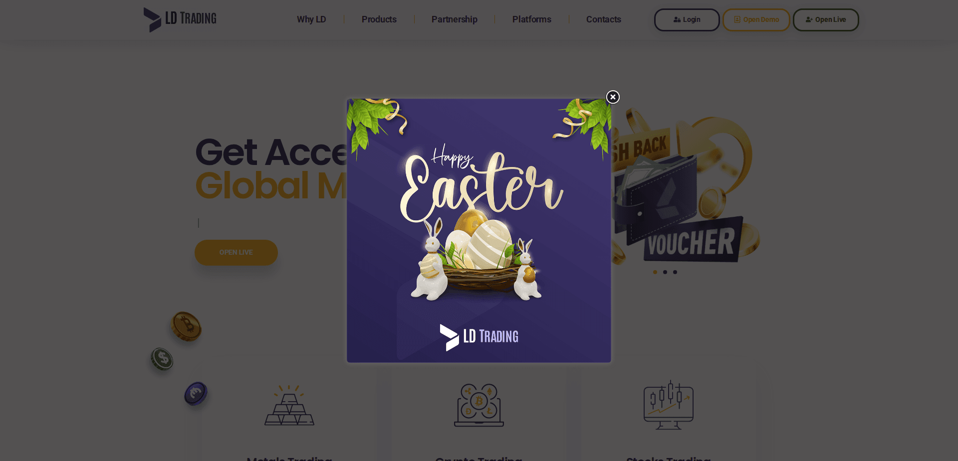 Website screenshot for https://ldfx.net/ - 1