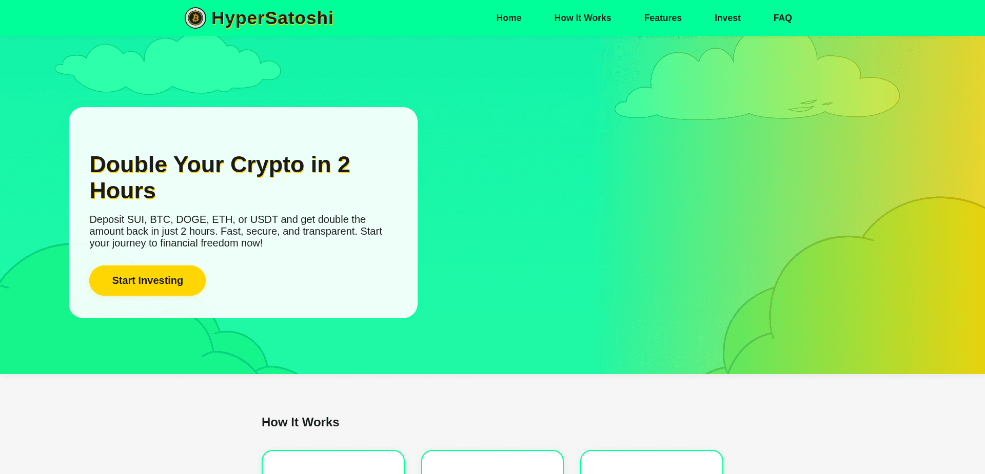 Screenshot for hyper-satoshi.netlify.app - 0