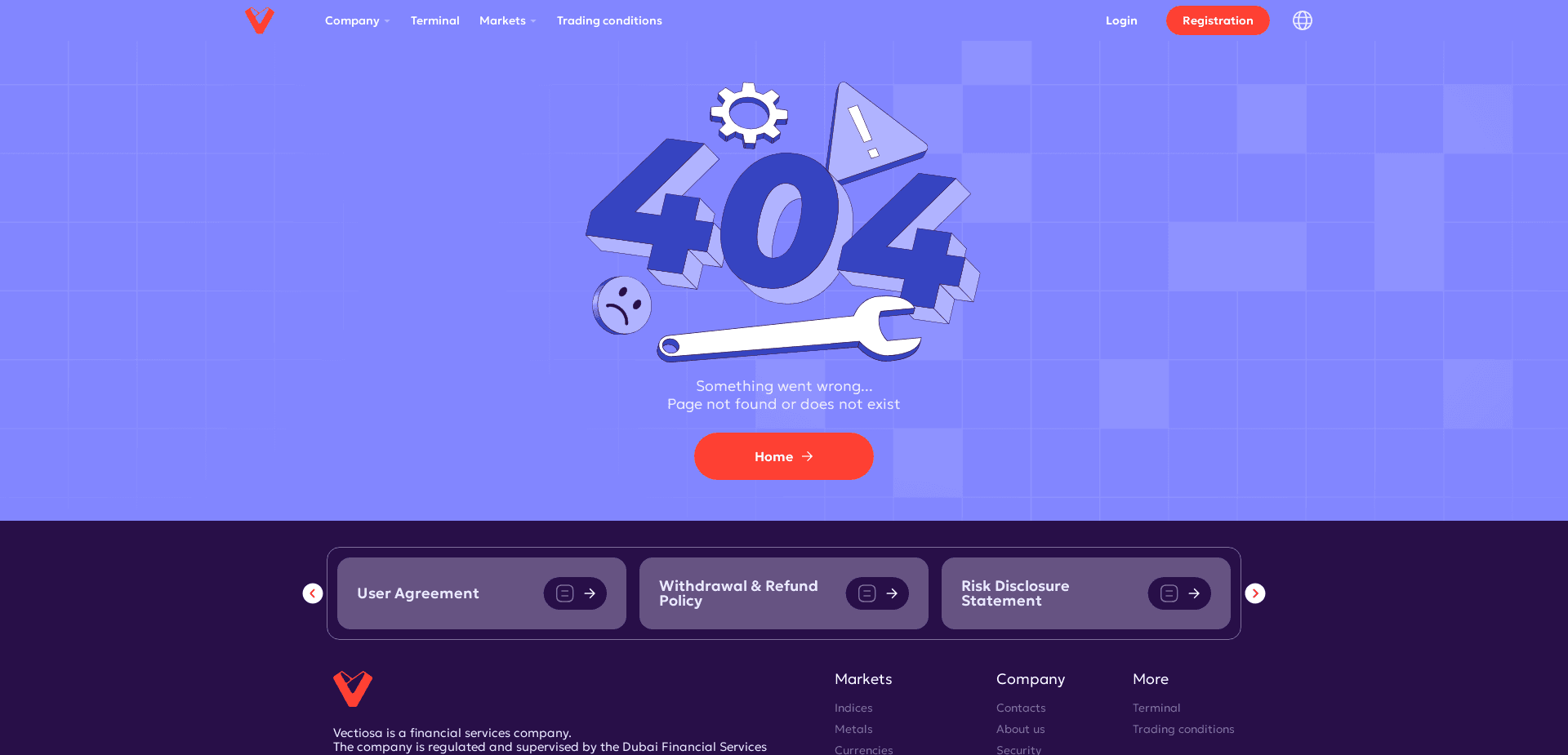 Screenshot for vectiosa.pro - 3