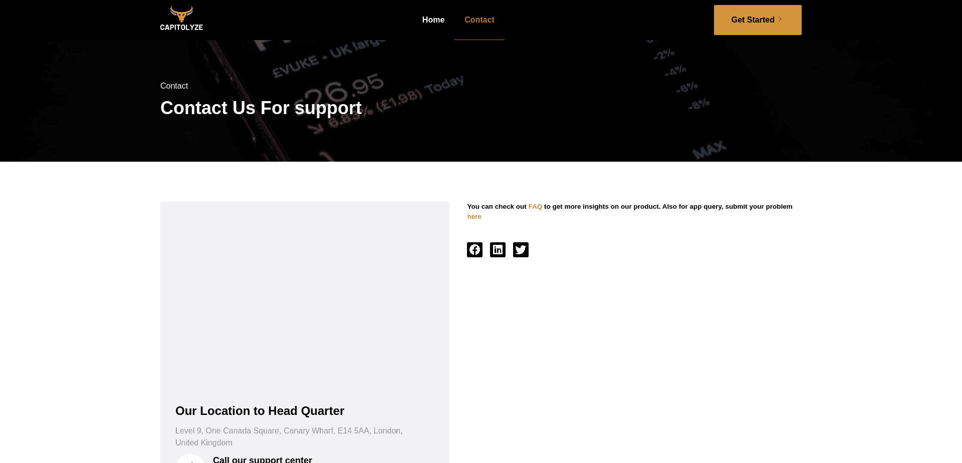 Screenshot for capitolyze.com - 0