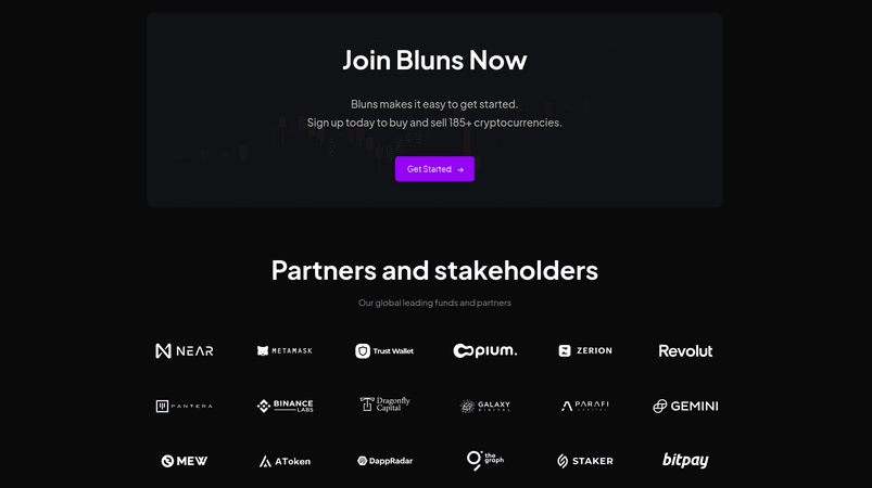 BLUNS - партнерство