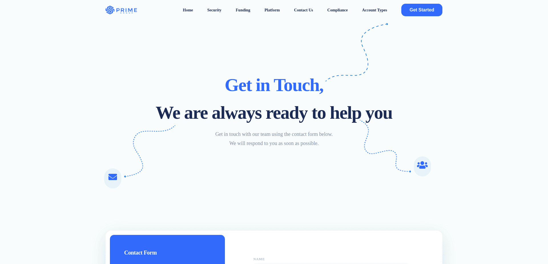 Screenshot for primegroup.ltd - 1