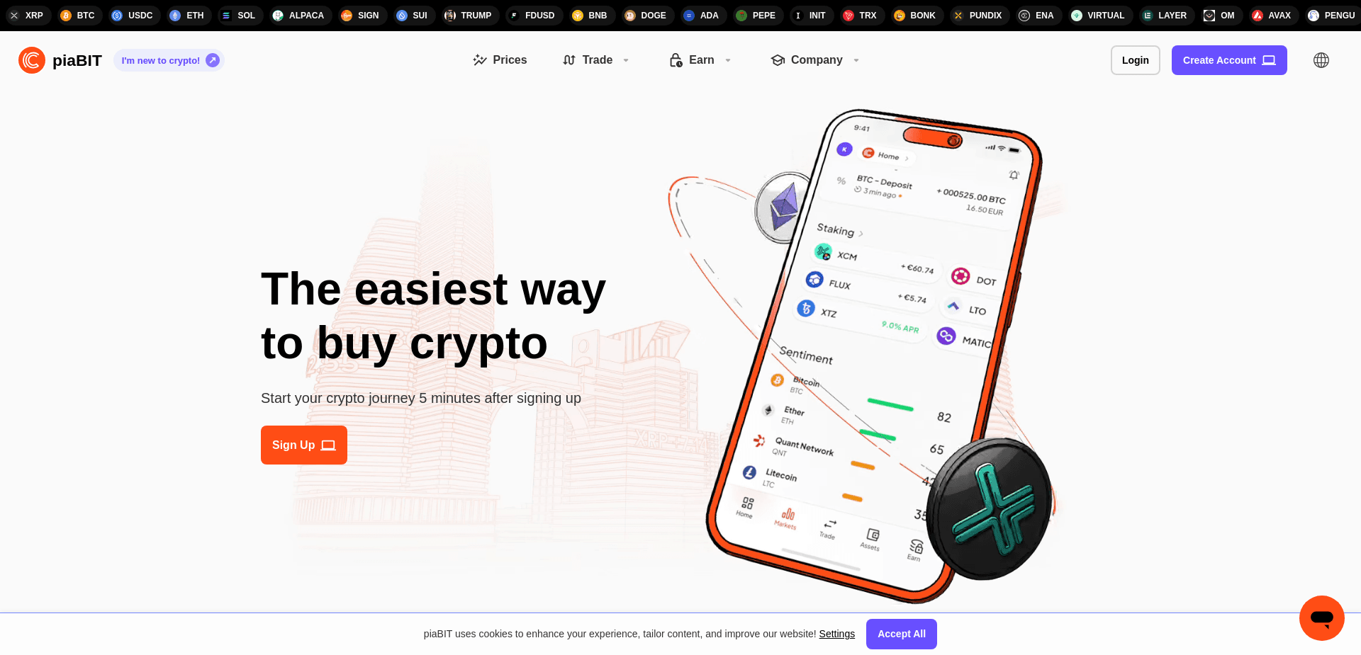 Screenshot for piabit.com - 2