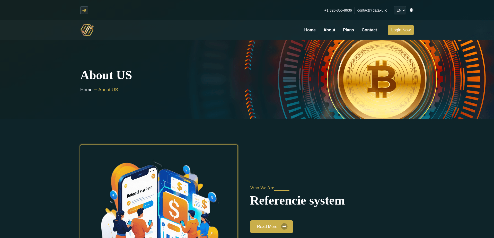 Screenshot for dataxu.io - 2