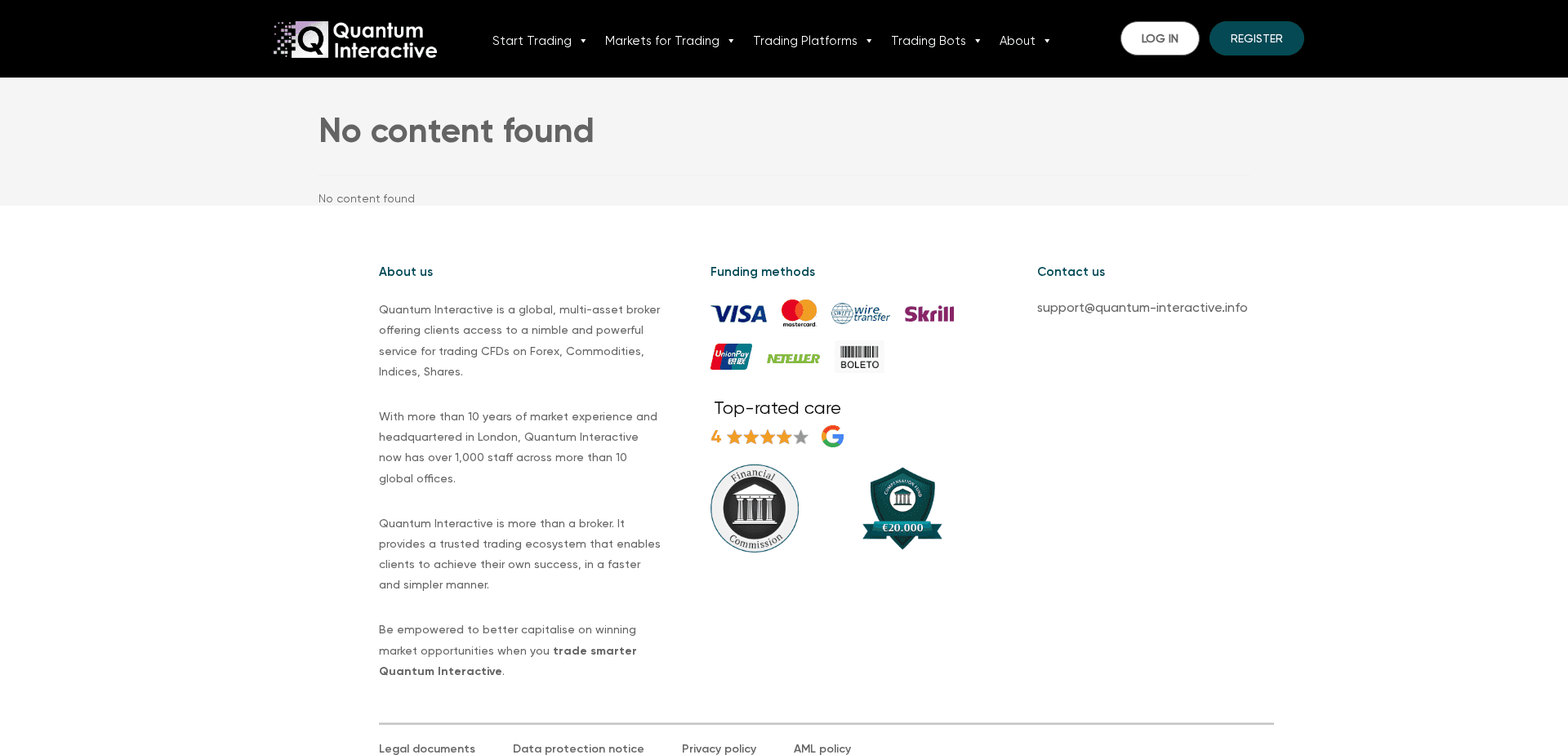 Screenshot for quantum-interactive.net - 0