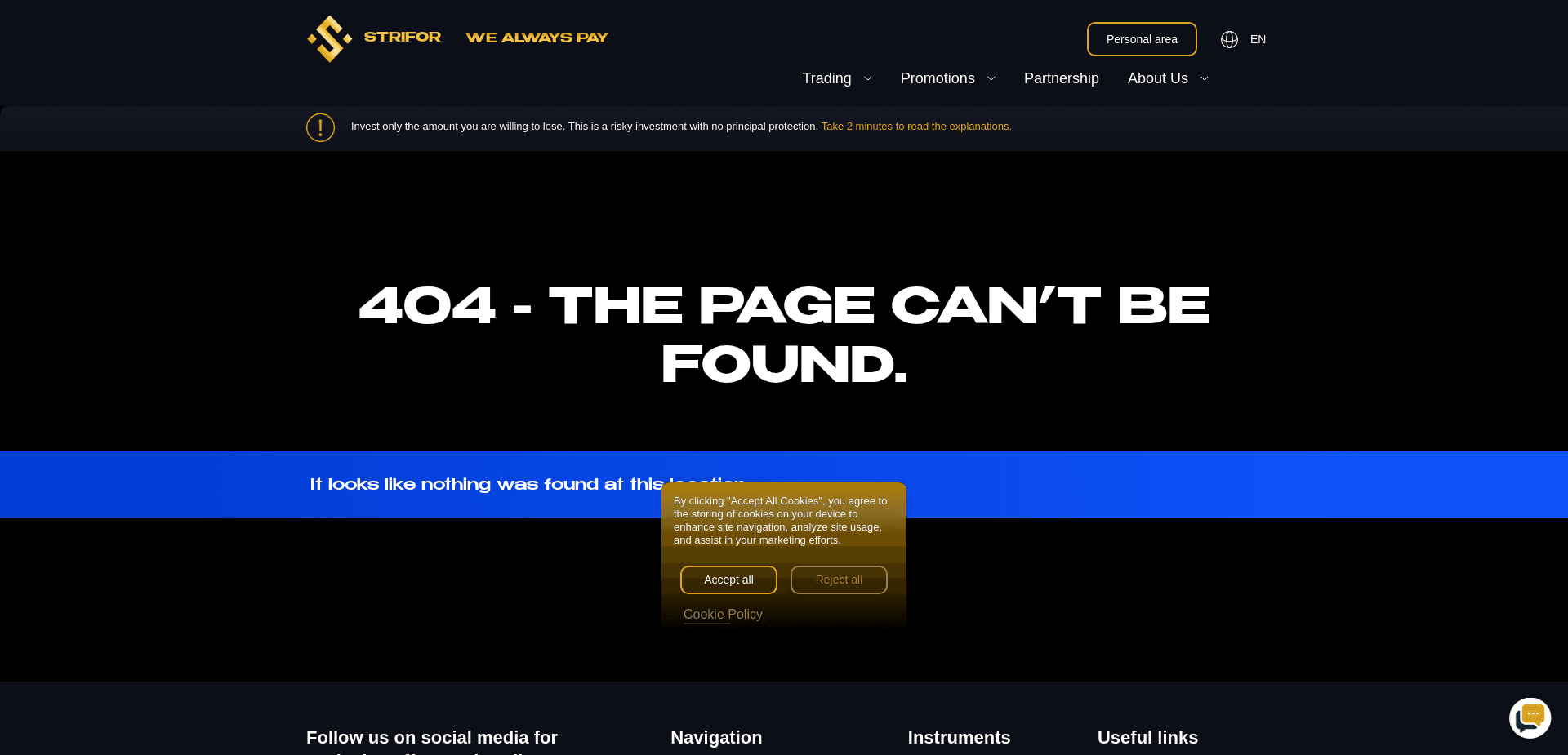 Screenshot for strifor.biz - 1