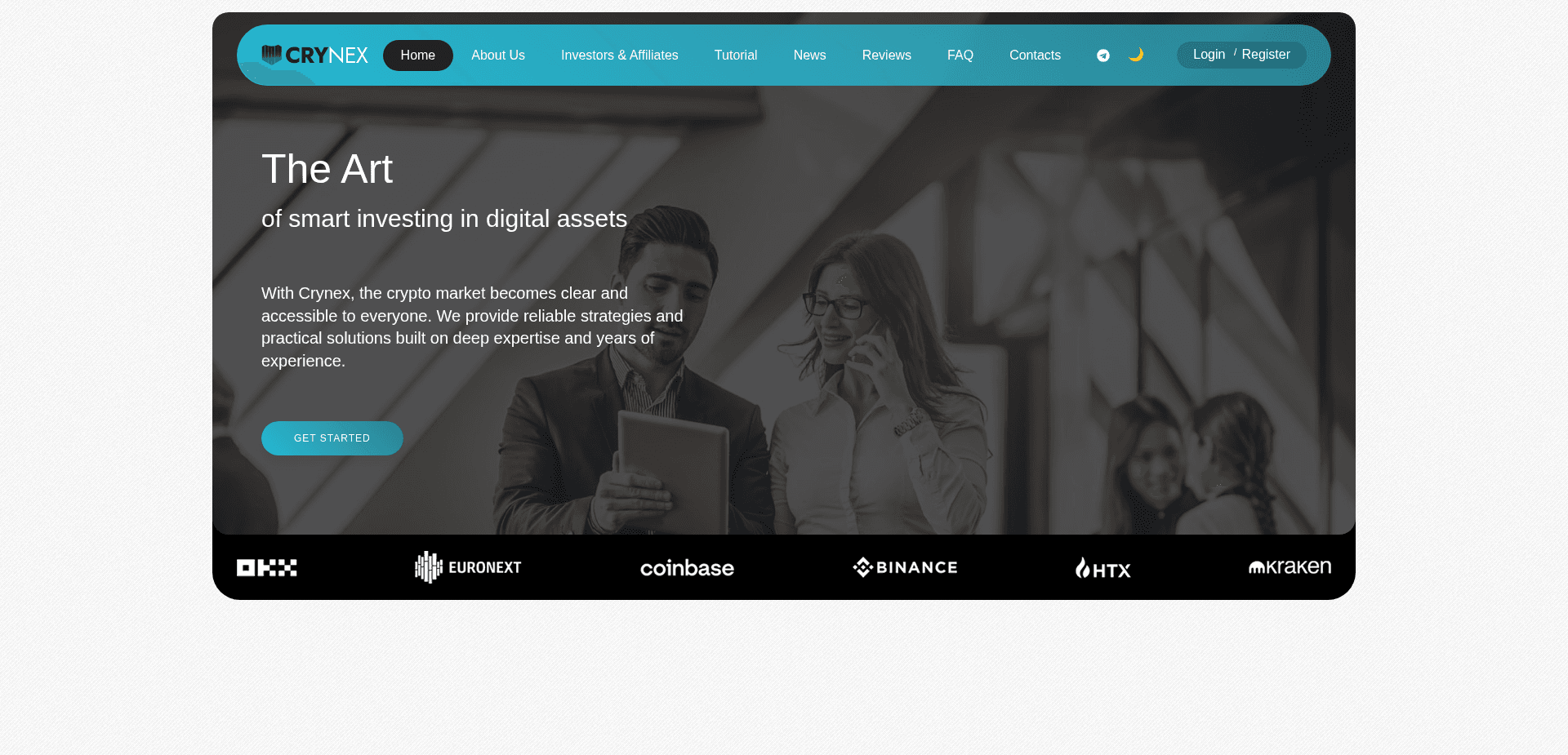 Screenshot for crynex.cc - 1