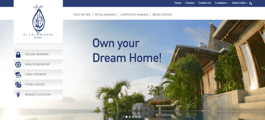 банк на Сейшелах